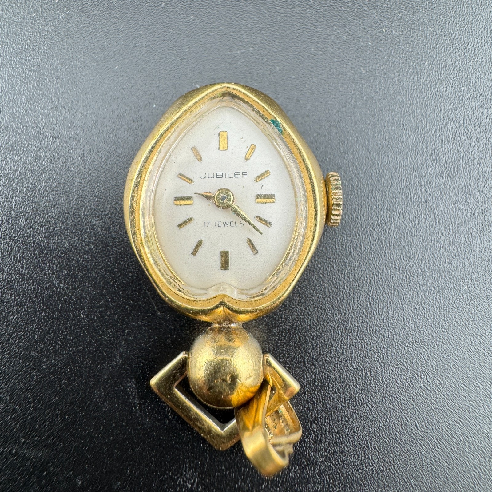 Vintage Jubilee 17 Jewel Pendant Watch Parts Repair Lot